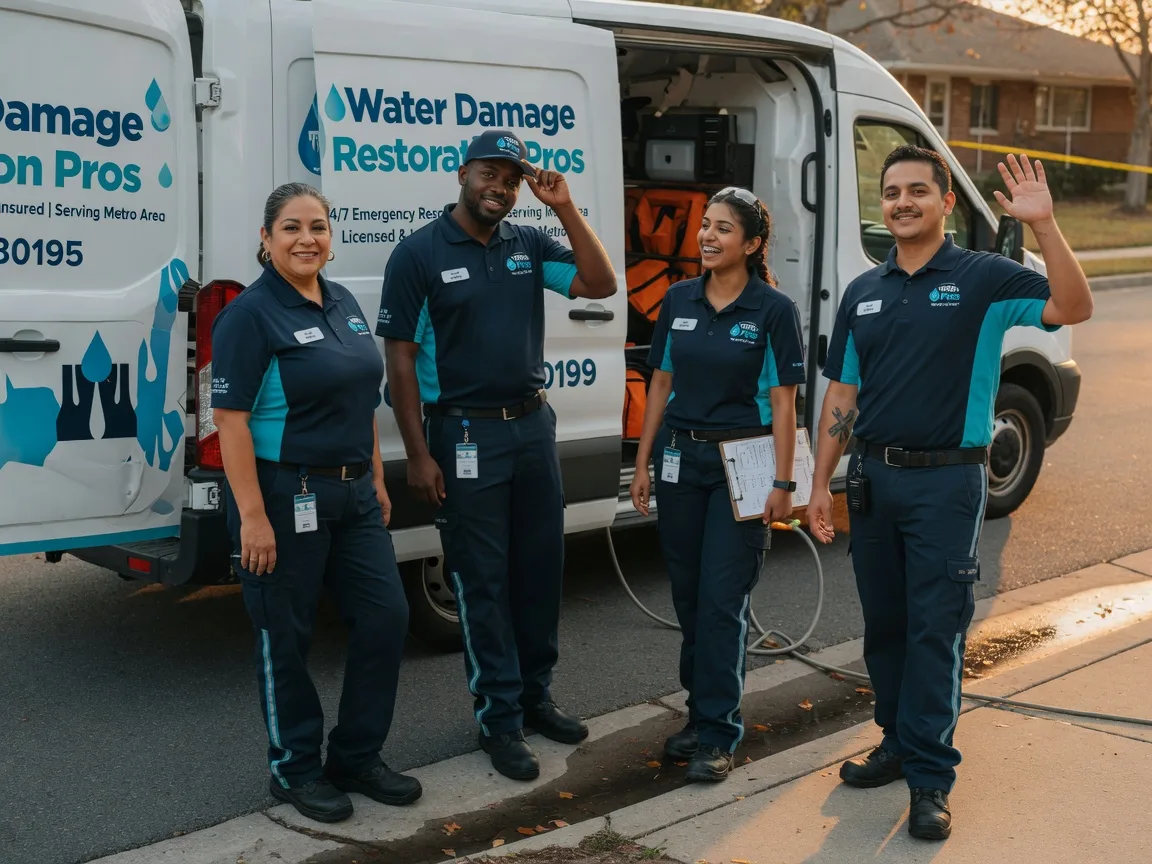 Water Damage Restoration company in Minto, ND